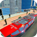 Flying Fire Truck Game: Rescue