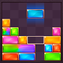 Jewel Slider: Drop Down Puzzle