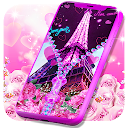 Paris zipper lock screen