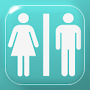 Emergency"Restroom search map"