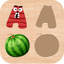 Kids Wooden Puzzle Blocks Game