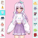 Anime Dress Up and Makeup Game