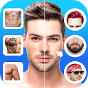 Photoeditor men body face hair