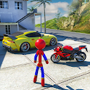 Stickman Spider Hero Man Game