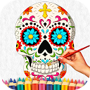 Sugar Skull Coloring Book