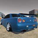 Driving Skyline R34 Drift Car