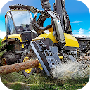 Logging Harvester Truck