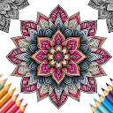 Mandala Color by Number Book