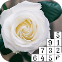 Pixel Art Flower Coloring Book