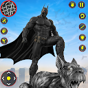 Flying Bat Hero Superhero Game