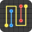 Neon Dots Puzzle Game