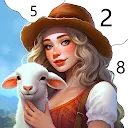 Country Farm Coloring Book