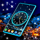 Night Sky Clock Wallpapers