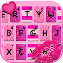 Pink Girly Love Keyboard Theme
