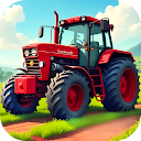 Tractor Farming Harvester Game