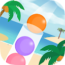 Sort puzzle on the beach