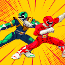 Hero Dino Ninja Ranger Retro