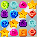 Match Button: pop and splash