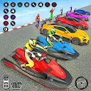 Superhero Mega Ramp Car Stunt