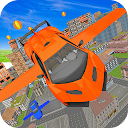 Futuristic Real Flying Car 3D