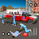 911 Ambulance City Rescue Game