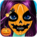 Cute Girl Halloween Makeup Art