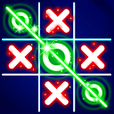 Tic Tac Toe Glow - Xs and Os