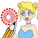 Draw Happy Angel :drawing apps