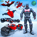 Bat Robot Man Game: Robot Game