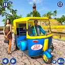 City Taxi Auto Rickshaw Game