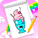 How to draw cute food