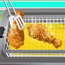 Deep Fry Cooking Chicken Chef