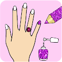 Fashion Nail Coloring Pages