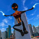 Mighty Stick Rope Hero