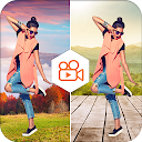 Add Photo On Video : Video Bac