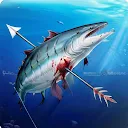 Fish hunter game underwater