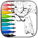 Superhero Coloring Pages