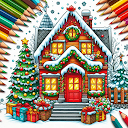 Christmas Color by Number