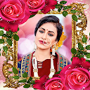 Rose Flower Photo Frame