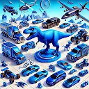 Dino Robot: Dino Car Robot 3D