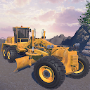 Grader Simulator Snowy Roads