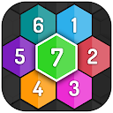 Merge Hexa - Number Puzzle
