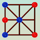 Three Men's Morris, Three Bead