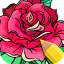 Flowers Coloring Books