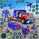 Police Truck Robot Car Game 3D