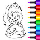 Princess Coloring Book Games