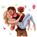 456+ Cute Couple Stickers