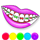 Glitter Lips Coloring Game