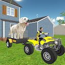 Pet Dog ATV Cargo Transport