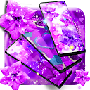 Purple live wallpaper